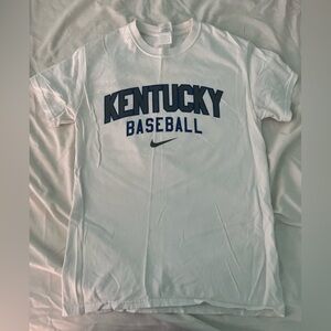 White Kentucky Baseball shirt